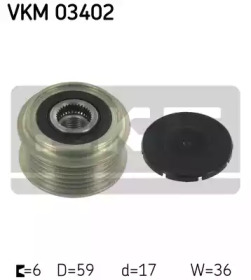 Механизм свободного хода SKF VKM 03402